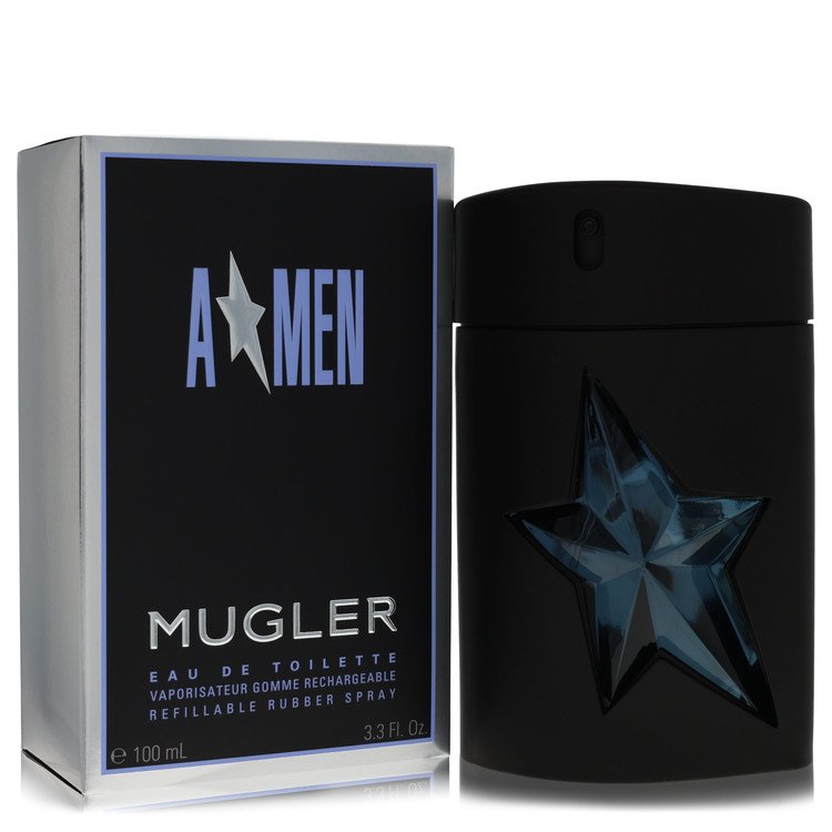 Angel — 3.4 oz Eau De Toilette Spray Refillable (Rubber)