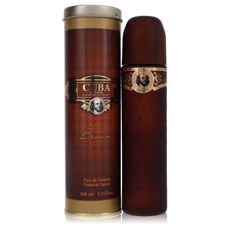 Cuba Brown — 3.4 oz Eau De Toilette Spray