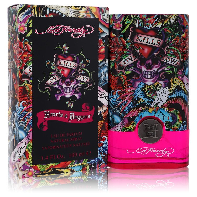 Ed Hardy Hearts & Daggers — 3.4 oz Eau De Parfum Spray