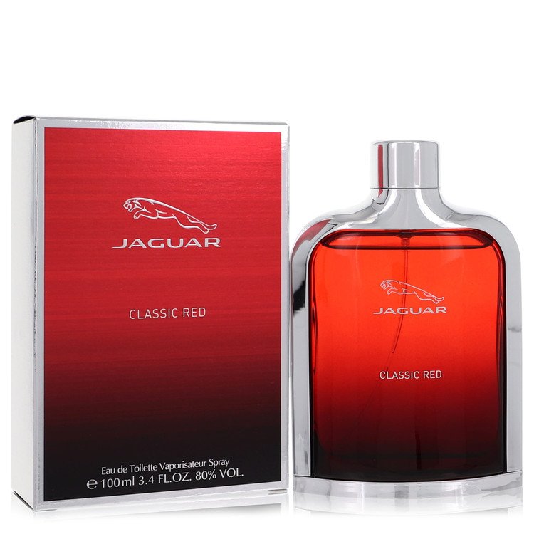 Jaguar Classic Red — 3.4 oz Eau De Toilette Spray