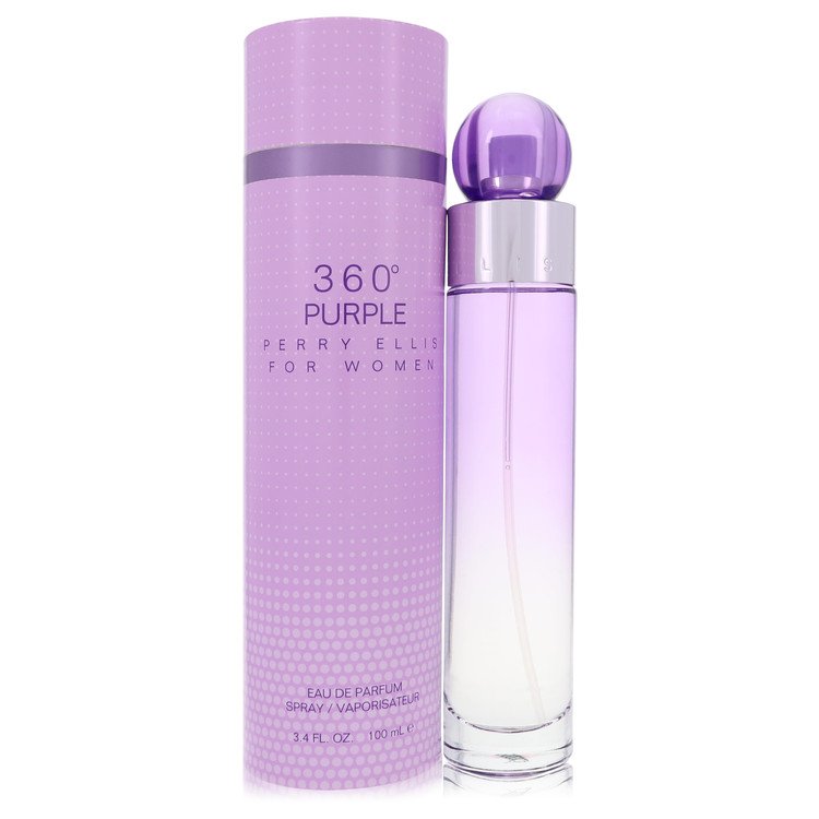 Perry Ellis 360 Purple — 3.4 oz Eau De Parfum Spray