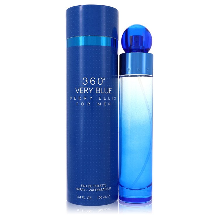 Perry Ellis 360 Very Blue — 3.4 oz Eau De Toilette Spray