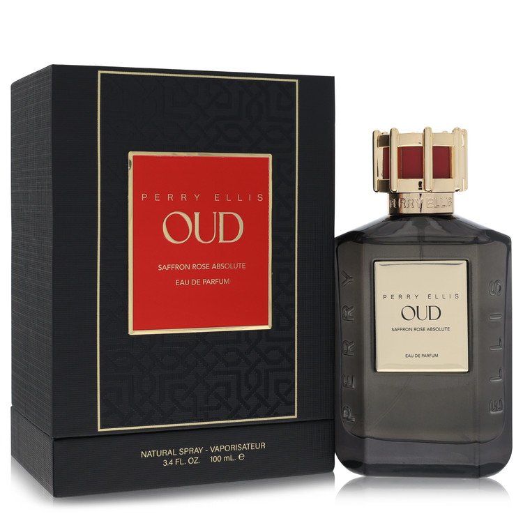 Perry Ellis Oud Saffron Rose Absolute — 3.4 oz Eau De Parfum Spray