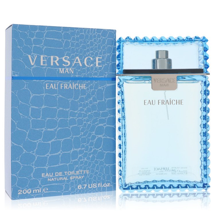 Versace Man — 6.7 oz Eau Fraiche Eau De Toilette Spray (Blue)