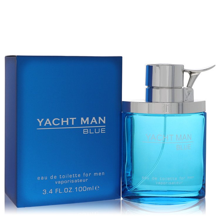 Yacht Man Blue — 3.4 oz Eau De Toilette Spray