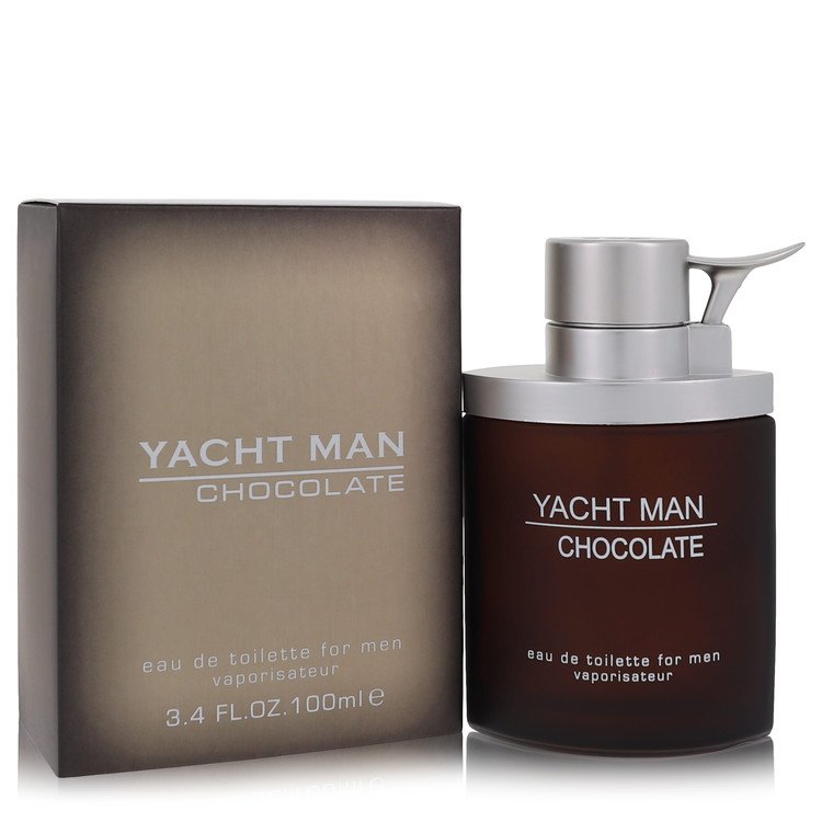Yacht Man Chocolate — 3.4 oz Eau De Toilette Spray
